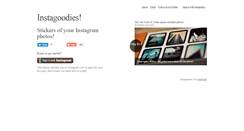 Desktop Screenshot of instagoodies.com